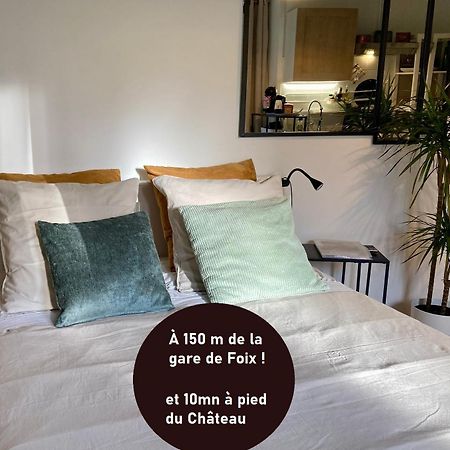 Aux 4 Logis Appart-Hotel - Studio Le City - Petit Dejeuner Inclus 1Ere Nuit Фуа Экстерьер фото